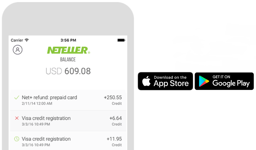 Neteller application