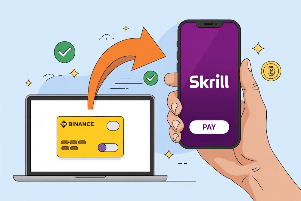 Skrill to Binance: How to Deposit and Buy Crypto