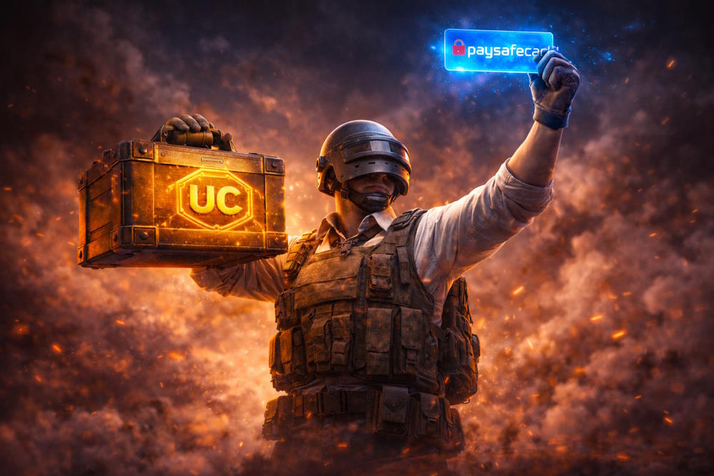 PUBG Mobile top up with Paysafecard