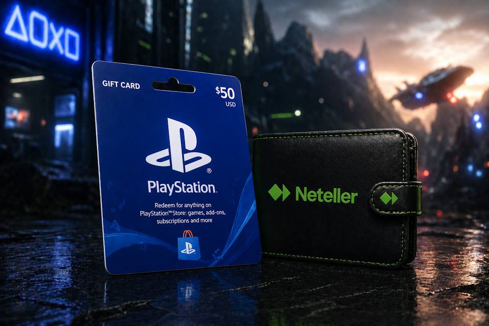 Get PlayStation Store Credits with Neteller