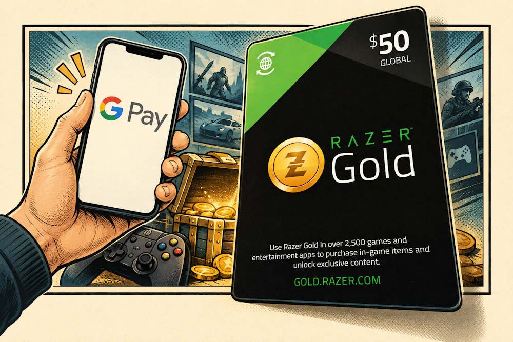 Razer Gold and Google Pay: Complete Buying Guide