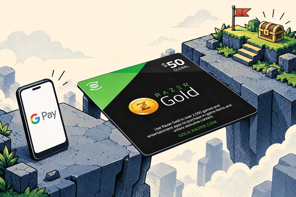 Why Use Google Pay to Buy Razer Gold